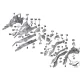 Genuine BMW Support structure, left (41007297865)