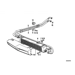 Genuine BMW Oil cooler (17111177190)