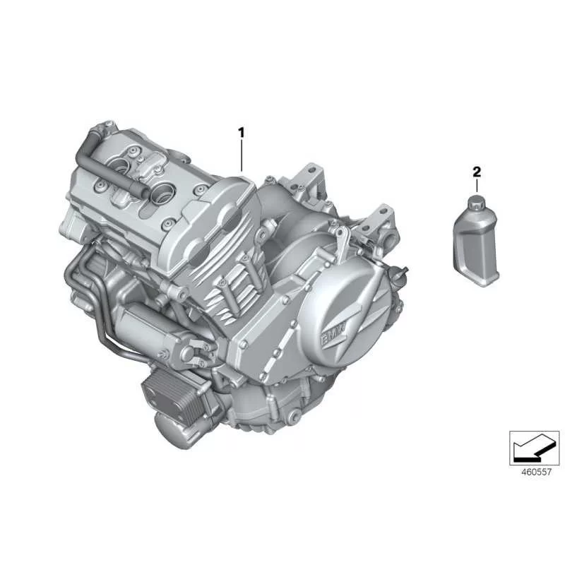Original BMW Motor Silber (11007719062)