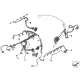 Genuine BMW wiring harness, engine trans. module (12518578501)