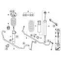 Genuine BMW LEFT FRONT SPRING STRUT (31316786007)