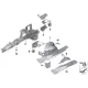 Original BMW Trägerstruktur links (41007470205)