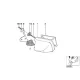 Genuine BMW Mirror right (46631455152)