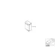 Genuine BMW Control unit,oil level and temp. sensor (12611438022)