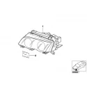 Genuine BMW Headlight left (63126906493)