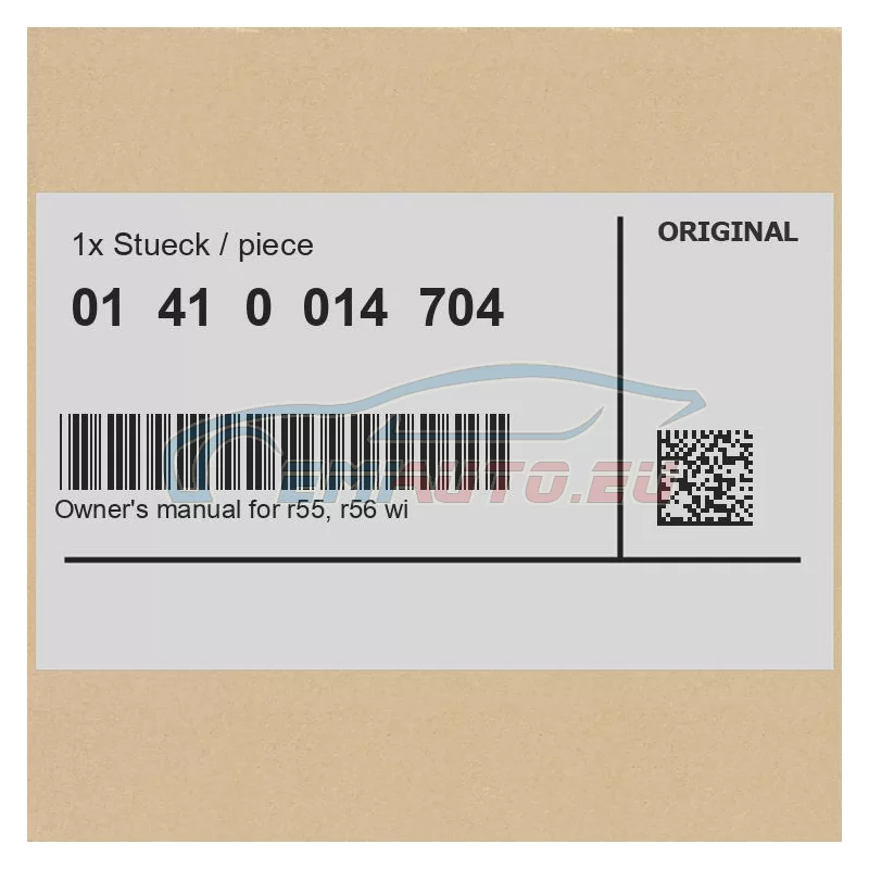 Genuine BMW 01410014704