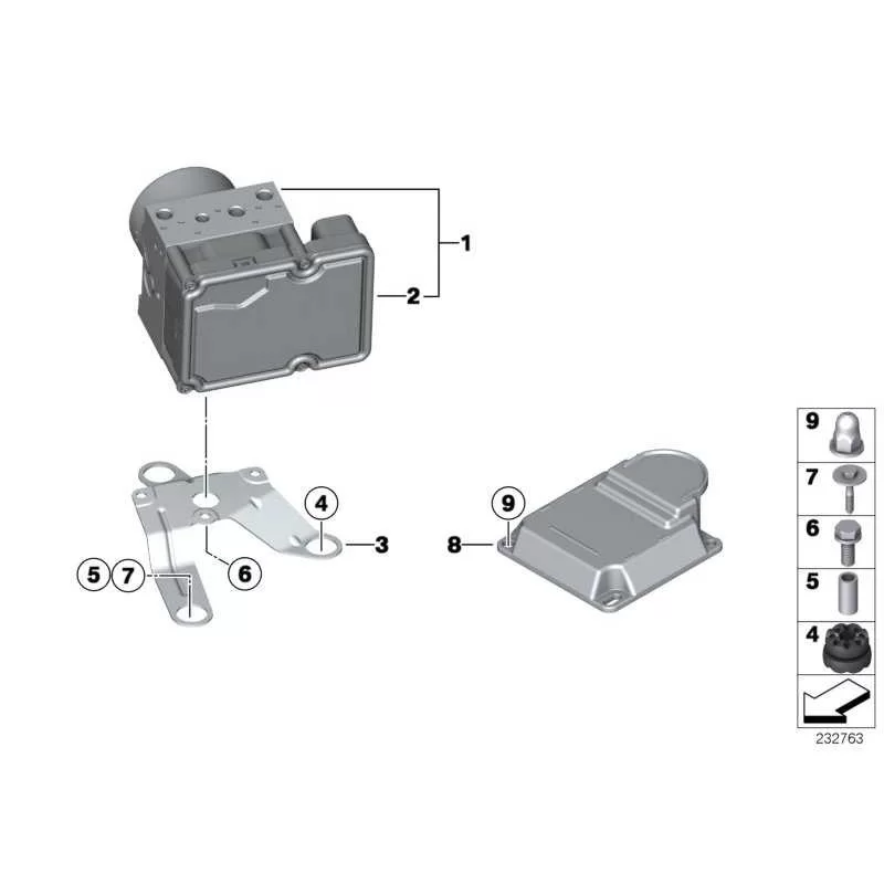 Original BMW Hydroaggregat DXC (34516881325)