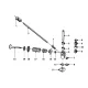 Genuine BMW Upper spring plate (11340026832)