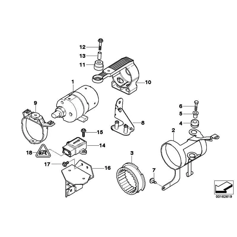 Original BMW Drehratensensor (34526753694)