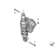 Original BMW 33537711076 - Federbein hinten