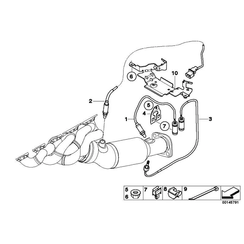 Genuine BMW REGULATING LAMBDA PROBE (11787836394)