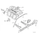 Genuine BMW Bracket backrest outer left (41148191263)