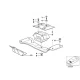 Genuine BMW Rubber Mounting (24701093593)