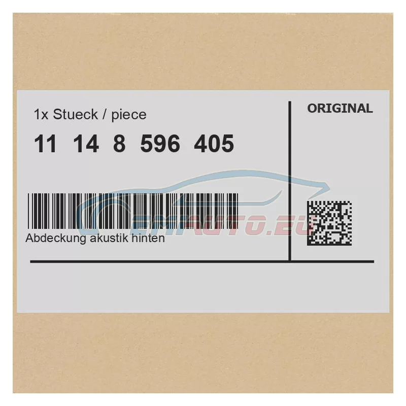 Genuine BMW 11148596405
