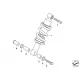 Original BMW Federbein vorn (31427691035)