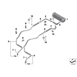 Genuine BMW Oil cooler (17217723495)