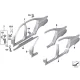 Genuine BMW Bracket, side panel, top left (41217211445)