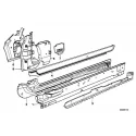 Genuine BMW COLUMN FRONT LEFT (41211945667)