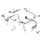 Genuine BMW wiring harness, engine trans. module (12517582671)