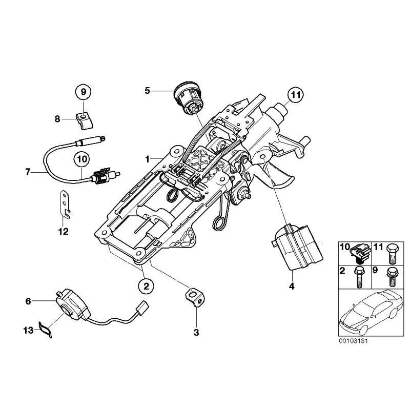 Genuine Mini LOCK (WITH KEY CODE) (32306758079)