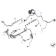 Genuine BMW Wiring harness, engine, injector module (12518583655)