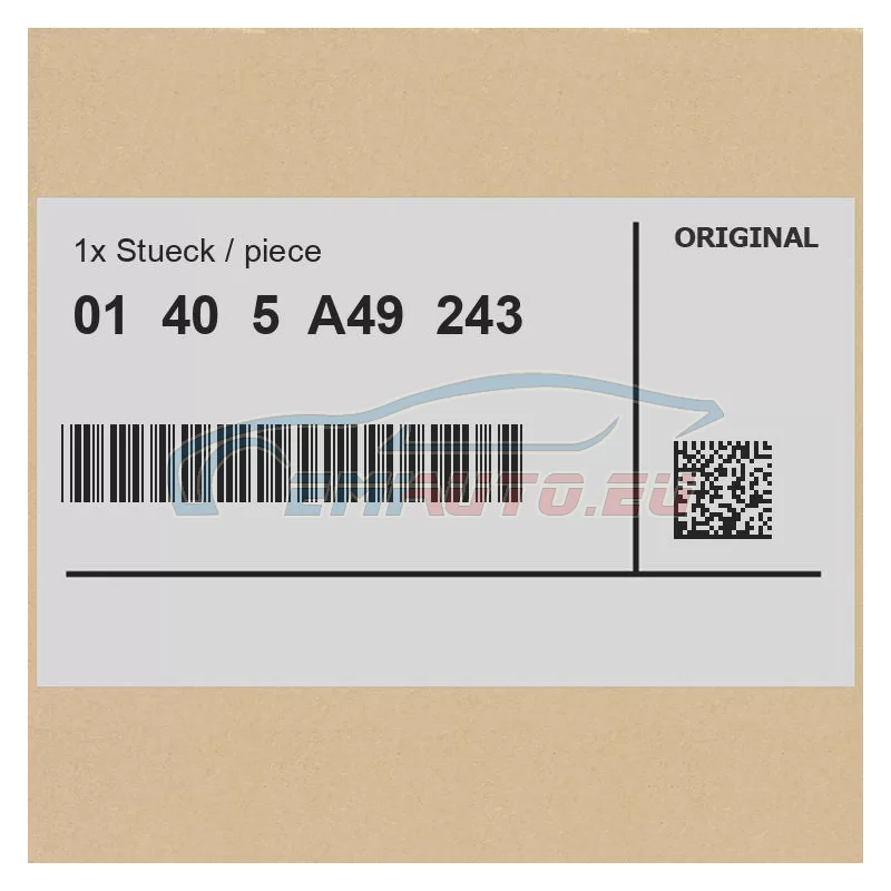 Genuine BMW 01405A49243