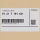 Genuine BMW 51217191631 - Set uniform locking system, coded