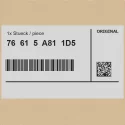 Genuine BMW 76615A811D5