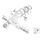 Original BMW Gewindering links (33172332151)