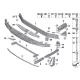 Genuine BMW Left support (51117468199)