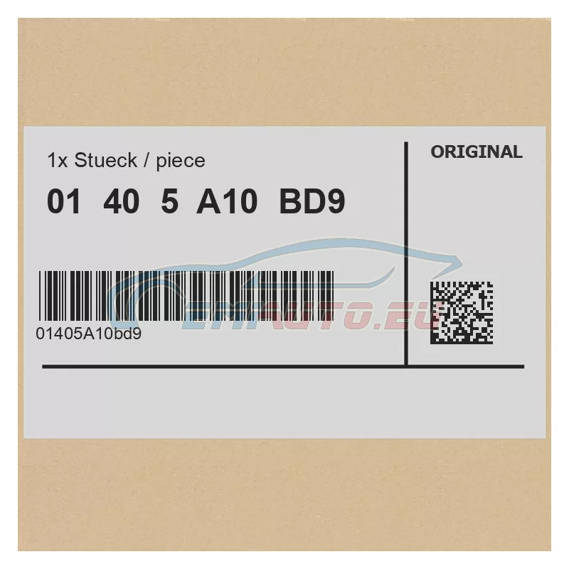Genuine BMW 01405A10BD9