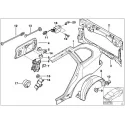 Genuine BMW RIGHT REAR SIDE PANEL (41217129094)