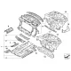 Genuine BMW Engine support extension (41127111199)