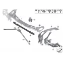 Genuine Mini V-strut, front panel (51647301593)