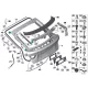 Genuine BMW Left trunk lid hinge (41007378801)