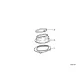 Genuine BMW Flange (12311731383)