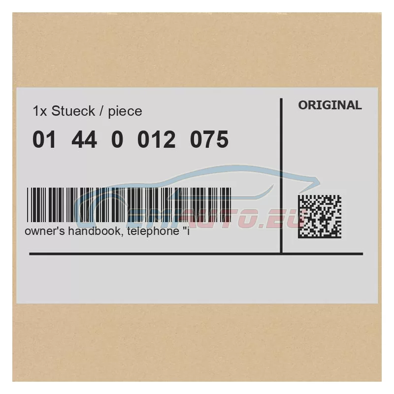 Genuine BMW 01440012075