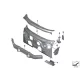 Genuine BMW Firewall, upper section (41007401993)