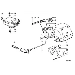 Genuine BMW IGNITION WIRE (12121459184)