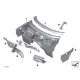 Genuine BMW Heater closing panel (41007224917)