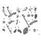 Genuine BMW Bracket, oil level sensor (12527574385)