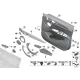 Genuine BMW Locking button (51417467636)