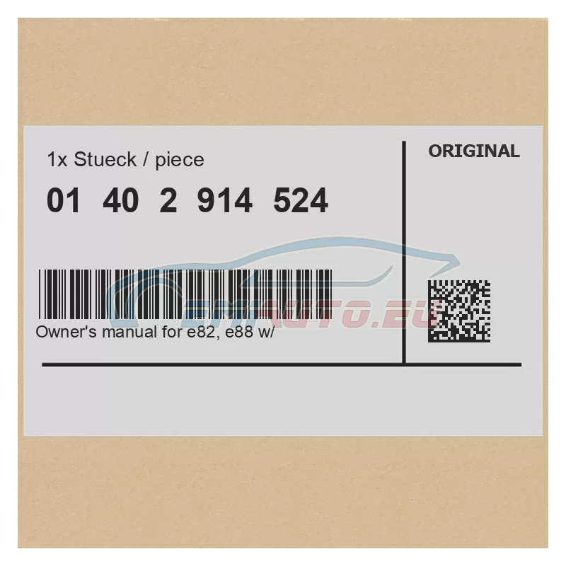 Genuine BMW 01402914524
