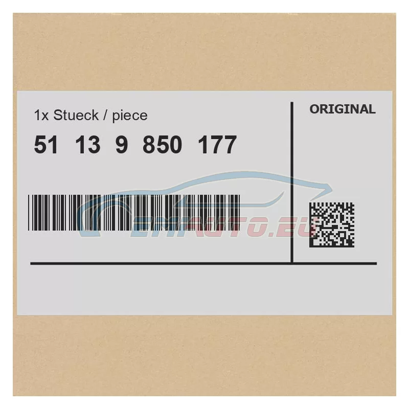 Genuine BMW 51139850177
