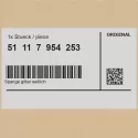 Genuine BMW (51117954253)