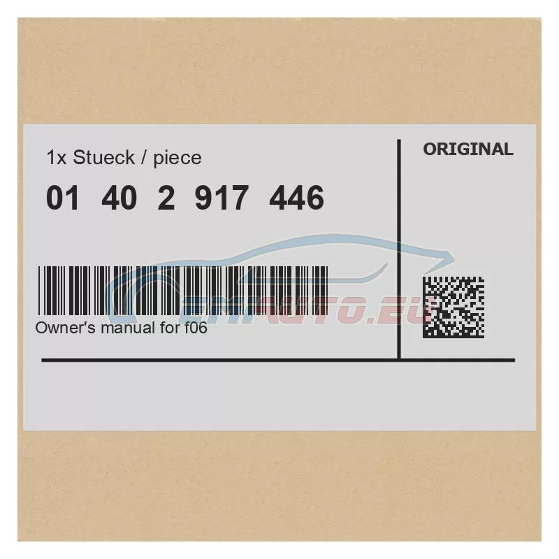 Genuine BMW 01402917446