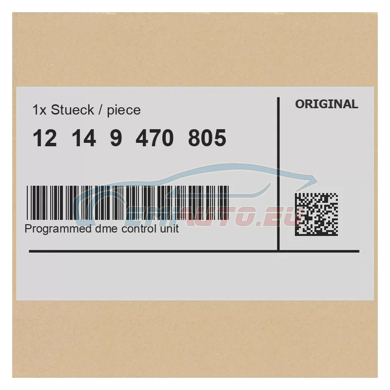 Genuine BMW 12149470805