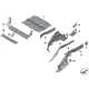 Genuine BMW Trunk floor left (41007408641)