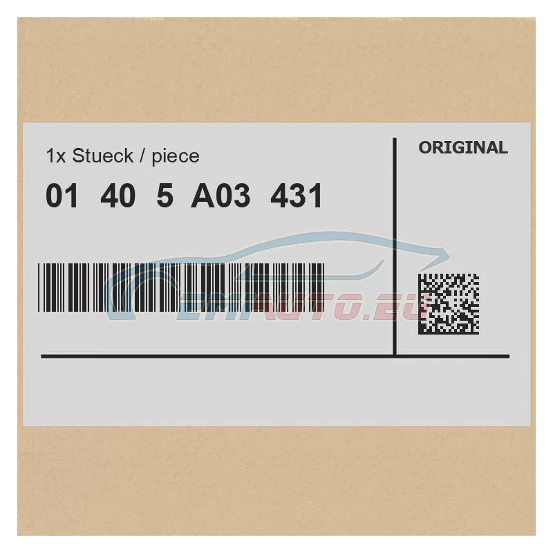 Original BMW 01405A03431