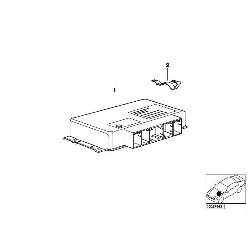Genuine BMW EXCH Basic control unit EGS (24601423642)